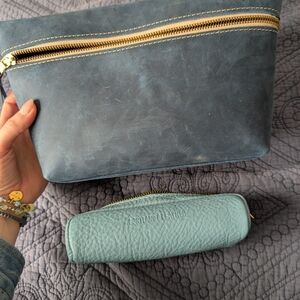 Portland Leather Bag Set